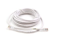 LOT OF 10 QUIKTRON NON BOOTED CAT 5E 20FT COPPER NETWORK PATCH CABLE 560-125-020 picture