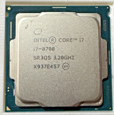 Intel Core i7-8700@3.20GHz SR3QS  Processor picture