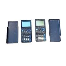 Texas Instruments TI-81 Graphing Calculators Bundle w/ Covers set of 2 picture