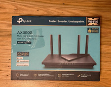 TP-LINK Archer AX55 Pro AX3000 Wi-Fi 6 Router 2.5G LAN 2 Ports Black picture