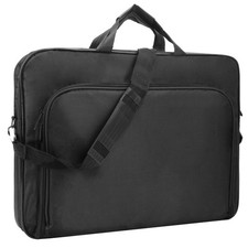 17in Water-Resistant Laptop Sleeve, Notebook Case Computer Bag w/ Shoulder Strap picture