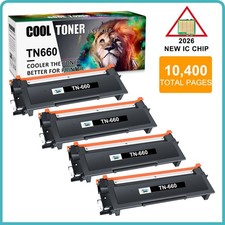 4PK HY TN660 Toner Cartridge For Brother MFC-L2700DW HL-L2300D DCP-L2540DW TN630 picture