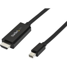 StarTech.com 10ft (3m) Mini DisplayPort to HDMI Cable - 4K 30Hz Video - mDP to H picture