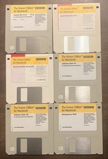 Norton Utilities 3.2 for Macintosh (1992) 6-Disk Set | Vintage Symantec Floppies picture