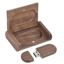 Novelty Wooden USB 2.0 Flash Drive 16GB Data Storage Memory Stick USB Stick E... picture
