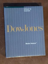 Dow Jones Market Analyzer Vintage Software - Macintosh - Factory Sealed picture