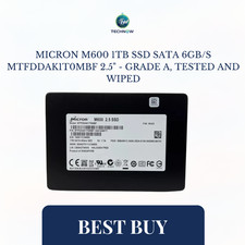 Micron M600 1TB SSD SATA 6Gb/s MTFDDAK1T0MBF 2.5