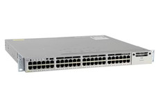 Cisco WS-C3850-48P-L 48-Port Gigabit PoE LanBase Switch w/ 1x PWR-C1-715WAC PSU picture