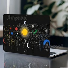 2 Pack Pattern Laptop Art Sun Moon Tonghui Decal Case Netbook Skin Sticker picture