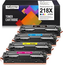 Toner Cartridges 4-Pack BCMY 218X SupColor myCartridge [Compatible--HP] BN picture