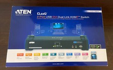 New Aten 2-Port USB DVI Dual Link KVMP Switch CS1782A -JL0998 picture