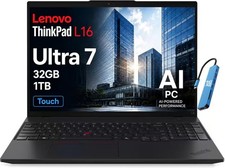 Lenovo - Upgraded - ThinkPad L16 16 in FHD+ Core Ultra 7 255U 1TB SSD 32GB RAM picture