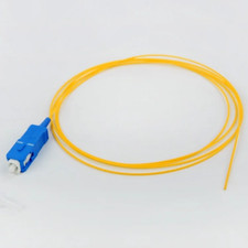 20/50/100PCS LC APC Fiber Optic Pigtail Simplex 0.9mm 9/125 Single Mode 1M Cable picture