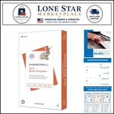 Eco-Friendly 20 lb Copy Paper, 8.5x14, 500 Sheets - ColorLok Technology Enhanced picture