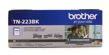 Brother Black 1400 Page Yield Toner Cartridge P/N: TN-223BK Brand New picture
