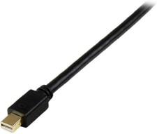 StarTech MDP2DVIMM3BS 3 ft Mini DisplayPort to DVI Active Adapter Converter picture