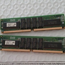 SMS 16MB Kit (2x8MB) 168-Pin DIMM EDO DRAM PC-90 Total 16MB 30236G7/ picture