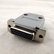 10x DB26 26 Pin 3 Rows Female Jack D-Sub Connector Plastic Hood Cover Backshell picture