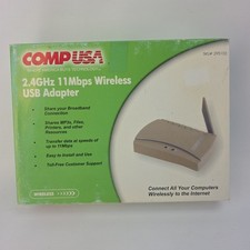 2.4Ghz Wireless 11Mbps Wireless USB Adapter - COMP USA  picture