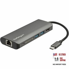 StarTech USB C Multiport Adapter, USB-C Travel Dock to 4K HDMI, 6-IN-1 with SD picture