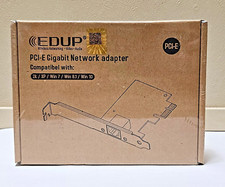 Lot of 8 - EDUP PCI - E Gigabit Ethernet Network Card - LAN Adapter - Desktop PC picture
