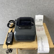 Zebra GK420t Thermal Label Printer USB Ethernet GK42-102210-000 w/ PSU *READ* picture