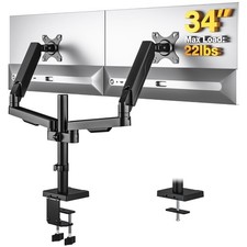 TAVR FURNITURE Tall Premium Dual Monitor Desk Mount for 17