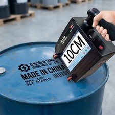M100 2024 Inkjet Coder 100mm 600 DPI Handheld Date QR Barcode Label Printer picture