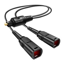 Optical Audio Cable Splitter 1 in 2 Out TOSLINK Digital Fiber Audio Cable picture
