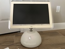 Vintage Apple iMac G4 17” 800 MHz w/ Original Box, Software, Docs, Pro Speakers picture