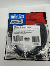 Tripp Lite Mini DisplayPort to DisplayPort Cable M/M 10 ft Black P583-010-BK picture