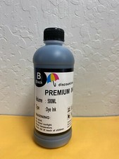 1/2 Liter Refill Bulk Ink for All Printers Black cartridge 500ml picture