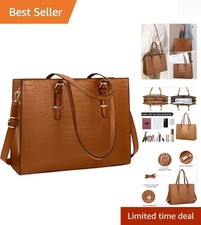 Luxury 15.6 Inch Laptop Briefcase for Women - Fashionable & Functional Design picture