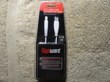 GIGAWARE 3-FT. USB-A MALE TO USB-B MALE WHITE CABLE  # 260-3258 NEW  picture