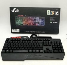 Rii 7 Color Backlit  Gaming Keyboard Tested picture