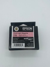 Epson 770 Vivid Light Magenta Ink Cartridge - New Exp June 2028 picture