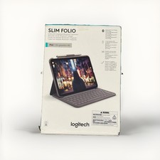 Logitech Slim Folio Keyboard Case for iPad 10th Gen & A16 920-011368 Open Box picture