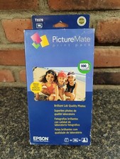 Epson Picture Mate Print Pack T5570 100 Pack Expired 2008 NEW Sealed picture