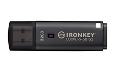 Kingston Technology IronKey 32GB Locker Plus 50 G2, FIPS 197, AES-256 picture