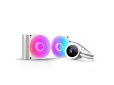 NZXT KRAKEN PLUS RGB 240 MM WHITE AIO LIQUID COOLER WITH 1.54