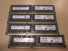 Micron 64GB (4 x 16GB) 1600MHZ DDR3 ECC Server Memory RAM MT36KSF2G72PZ-1G6E1FF picture