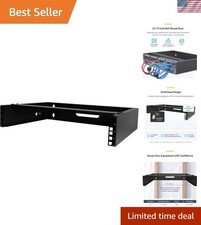 Compact 2U Wall Mounted Rack - 19