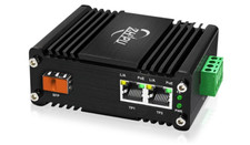 Mini Industrial 1-Port 100/1000X SFP Fiber to 2-Port 10/100/1000T Ethernet 30W M picture