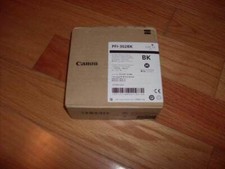 2018 GENUINE Canon PFI-302BK BLACK Ink Tank IPF8100 IPF9100 2216B001AA LUCIA NEW picture