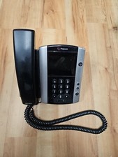 Polycom VVX 500 Phone  With Power Supply Factory Reset Excellent Condition picture
