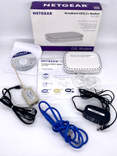 Netgear DM111PSP 100NAS ADSL2+ DSL Modem Wired Single Ethernet Port Broadband picture