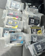 Lot of 12 Uniwork, Speedyinks, & Epson Ink Cartridges  picture