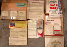 Vintage MathSoft Mathcad 4.0 Windows Complete Box Software Disks Manuals Touch  picture