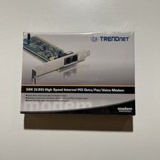 TRENDnet TFM-PCIV92A 56K High Speed Internal PCI Modem - Data/Fax/Voice - New picture