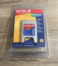 Sandisk 80-58-00348 Compact Flash PC Card Adapter - PCMCIA Reader (SDCF-38) picture